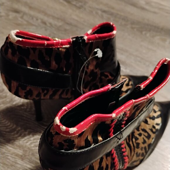 SOLD-Baby phat Leopard Heels ๐ - Picture 5 of 8